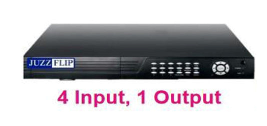 JUZZFLIP 4 Channel NVR 8.0 MP 1080 P ( Network Video Recorder)