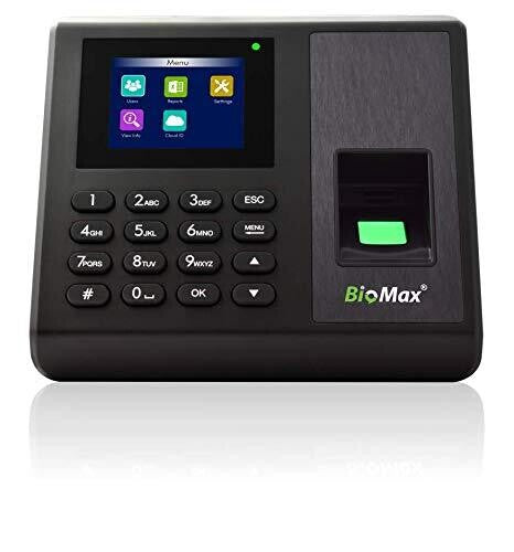 JUZZFLIP Time Attendnace and Access Control Machine with inbuilt Battery