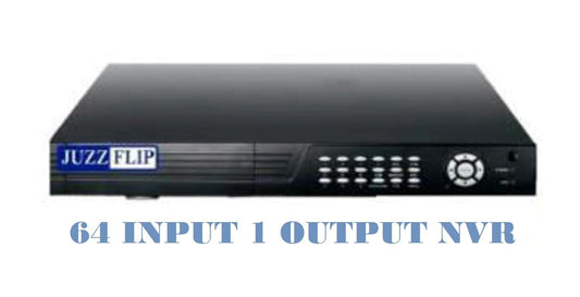 JUZZFLIP 64 Channel NVR 8.0 MP 1080 P ( Network Video Recorder)